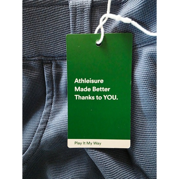 Halara M‎ High Waist Flex Pants Athleisure Wide Leg Slate Blue Regular Fit NWT - Picture 6 of 8